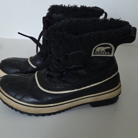 SOREL | Tivoli women's waterproof winter boots black sz 7 - Picture 2 of 5